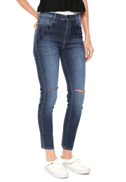 Calça Jeans Zoomp Skinny Kessie Azul - Marca Zoomp