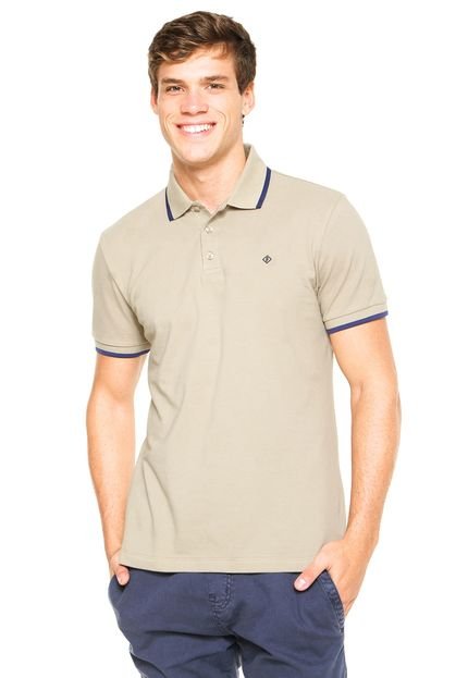 Camisa Polo Forum Slim Bege - Marca Forum