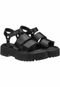 Sandalia Plataforma Chunky Gigil Flatform Preta - Marca Gigil