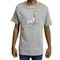 Camiseta Vextor Oversized Happy seal - Chumbo - Marca DAFITI