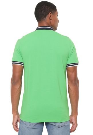 Camisa Polo Colcci Reta Básica Verde