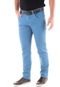 Calça Jeans Slim 5 Bolsos Estonada Azul Claro Traymon 2191 - Marca Traymon