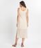 Vestido Midi Feminino Em Tricot Endless Bege - Marca Endless