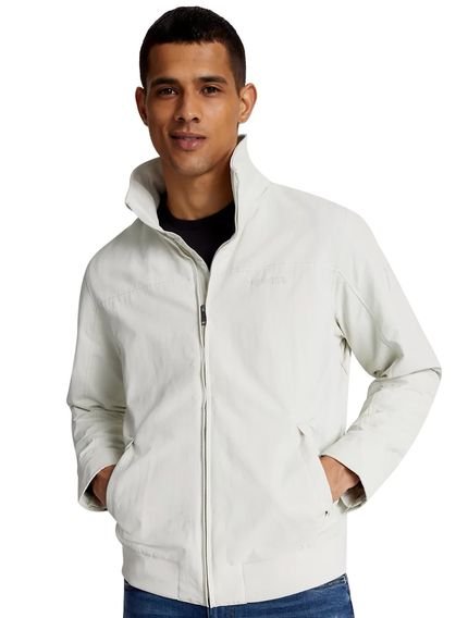 Jaqueta Tommy Hilfiger Masculina Sustainable Regatta Jacket Off-White - Marca Tommy Hilfiger