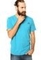 Camiseta Colcci Tag Bolso Azul - Marca Colcci