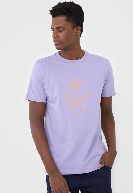 Camiseta New Era Summer Times In Your Head Lilás - Marca New Era