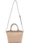 Bolsa Dumond Recorte Nude - Marca Dumond