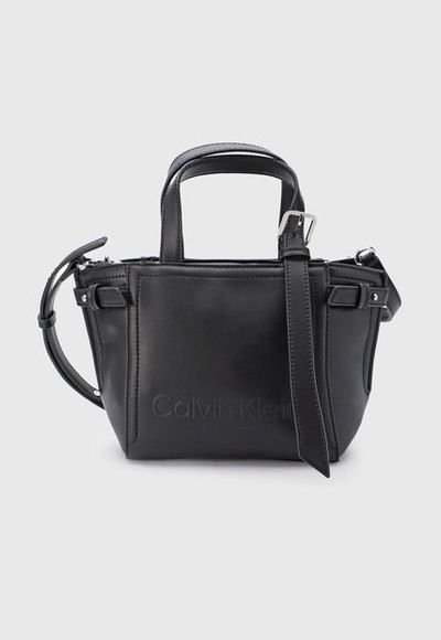 Bolso Negro Plateado Calvin Klein Compra Ahora Dafiti Colombia