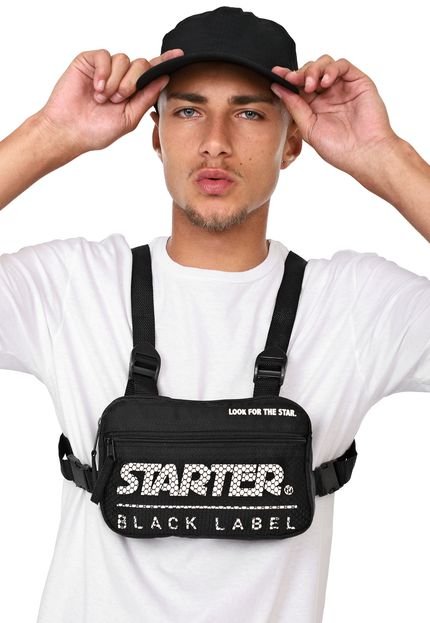 Pochete Starter Black Label Preta - Marca S Starter