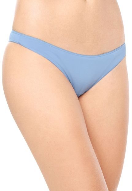 Calcinha Marcyn Tanga Pespontada Azul - Marca Marcyn