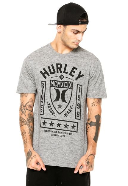 Camiseta Hurley Force Washed Cinza - Marca Hurley
