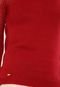 Suéter Tricot Aleatory Decote Redondo Vermelho - Marca Aleatory