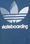 Moletom adidas Skateboarding Cli Azul - Marca adidas Skateboarding