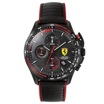 Relógio Scuderia Ferrari Masculino Borracha Preta 830849 by Vivara - Marca Scuderia Ferrari