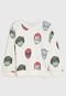 Blusa de Moletom GAP Marvel Off-White - Marca GAP