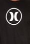 Camiseta Hurley Circle Icon Preta - Marca Hurley