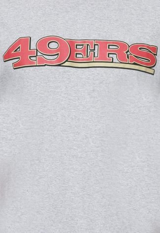 Camiseta Manga Curta New Era San Francisco 49Ers Cinza