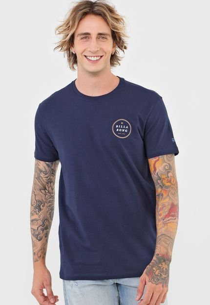 Camiseta Billabong Rotor Azul-Marinho - Marca Billabong