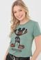 Camiseta Cativa Disney Unexpected Mickey Verde - Marca Cativa Disney