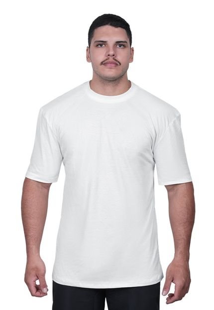 Camiseta Masculina Oversized Techmalhas Branco - Marca TECHMALHAS