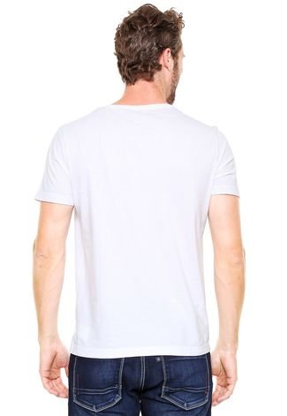 Camiseta Aramis Regular Fit Barcos Branca