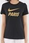 Camiseta Nike Paris Saint-germain Football Club Preta - Marca Nike