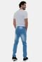 Calça Jeans Masculina Slim Azul Clara Premium Versatti Chelsea - Marca Versatti