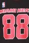 Camiseta NBA Premium Miami Heat Preta - Marca NBA