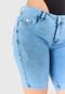 Bermuda Jeans HNO Jeans Ciclista Elastano Azul Claro - Marca HNO Jeans