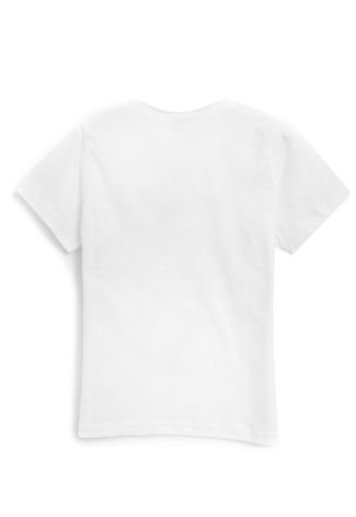 Camiseta Molekada Menino Estampa Branca