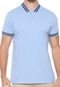 Camisa Polo Colcci Reta Listras Azul - Marca Colcci