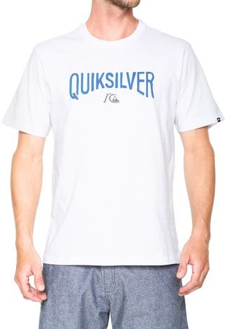 Camiseta Quiksilver Mountain Wave Branca