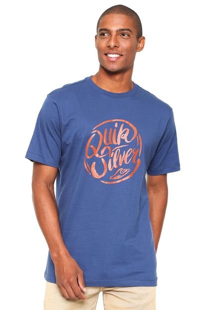 Camiseta Quiksilver Brush Azul - Marca Quiksilver