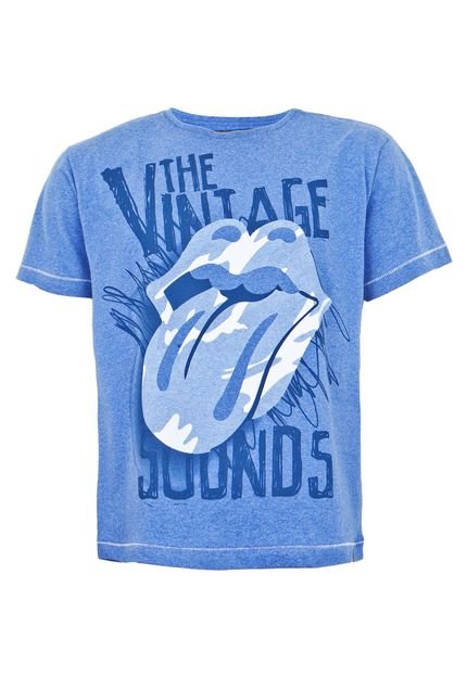 Camiseta Lemon Grove Vintage Sounds Azul - Marca Lemon Grove