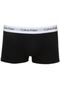 Kit 3pçs Cuecas Calvin Klein Underwear Slip Cinza/Preto/Branco - Marca Calvin Klein Underwear
