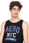 Regata Aeropostale Lettering Preta - Marca Aeropostale