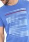 Camiseta Aramis Estampada Azul - Marca Aramis