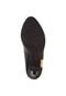 Scarpin Crysalis Meia Pata Embutida Detalhe Metal Preto - Marca Crysalis