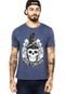 Camiseta Manga Curta Pretorian Performance Skull Azul - Marca Pretorian Performance