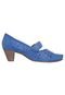 Scarpin Piccadilly Mary Jane Azul - Marca Piccadilly