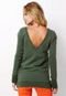 Blusa Canal Cross Verde - Marca Canal