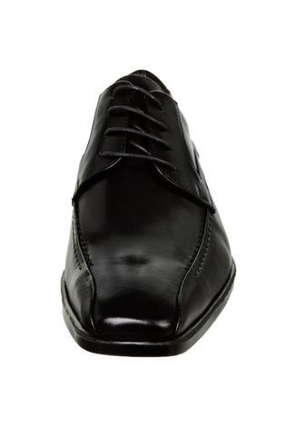 Sapato Social Cadarço Preto