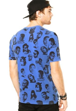 Camiseta DAFITI I.D. Azul