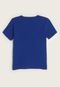 Camiseta Brandili Menino Liso Azul - Marca Brandili