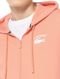 Moletom Lacoste Masculino Embroidery Full Zip Laranja Claro - Marca Lacoste