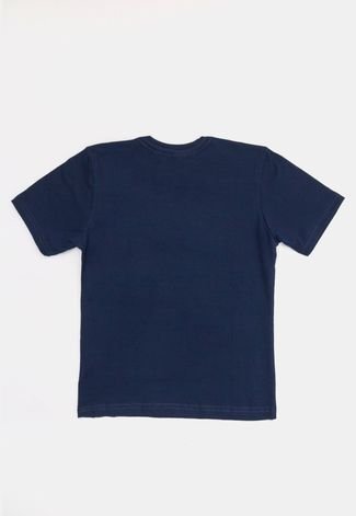 Camiseta Fatal Juvenil Fashion Basic Azul Marinho