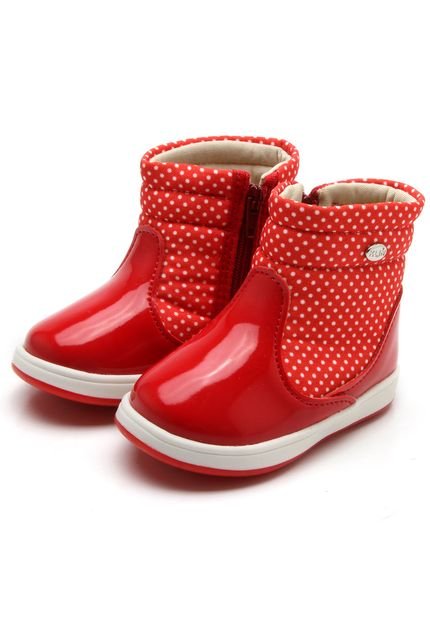 Bota Klin Menina Vermelho - Marca Klin