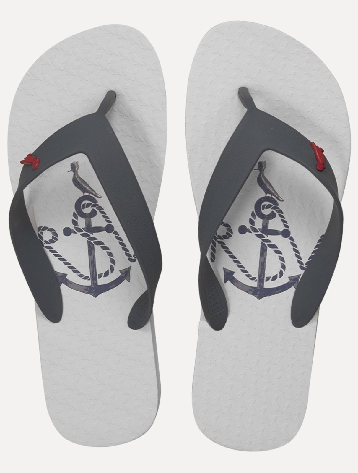 Chinelo Reserva Navy Anchor Branco - Marca Reserva