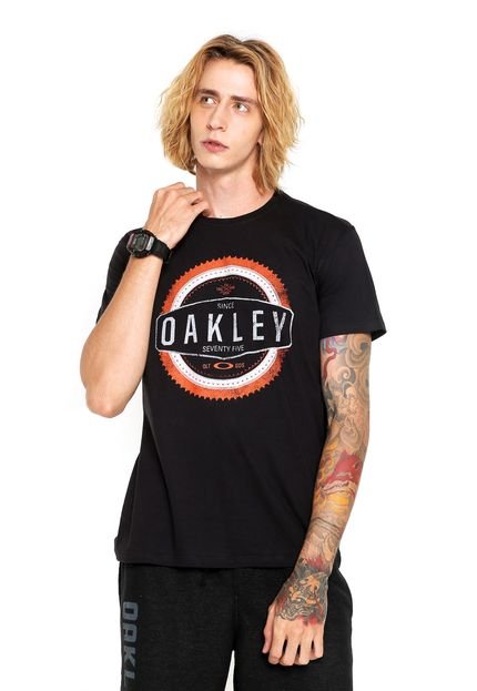 Camiseta Oakley Saw 2.0 Preta - Marca Oakley