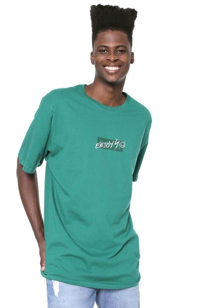 Camiseta Hurley Oversize Enjoy Verde - Marca Hurley